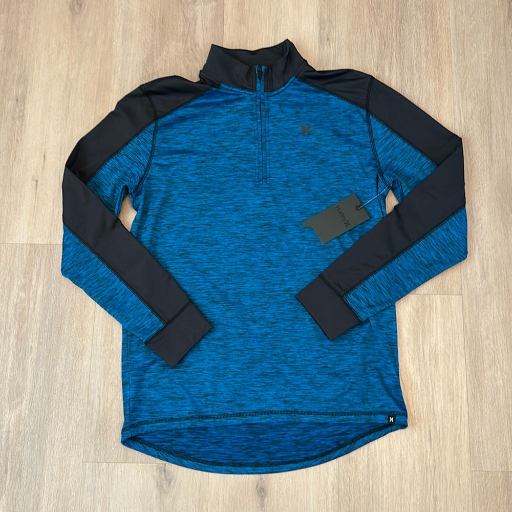 Men's S Hurley 1/2 zip athletic top